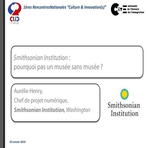 Un musée sans musée?