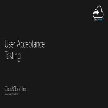 Click2Cloud UAT Tool