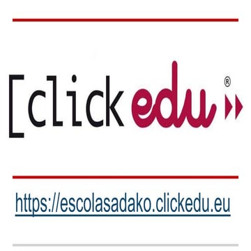 El suro del Clickedu | PPTX