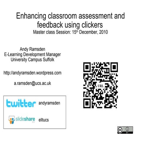 Clickers masterclass ucs_dec_2010