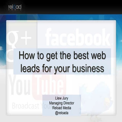 How to get the best web leads for your business