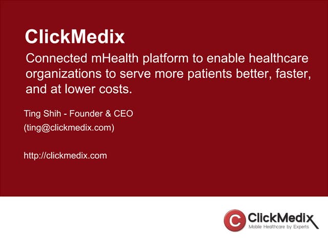 ClickMedix Case Studies 2015
