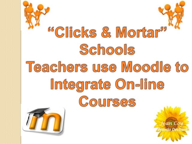 Clicks  mortar presentation cue 2011 v3