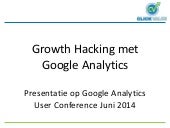 Growth Hacking met Google Analytics...