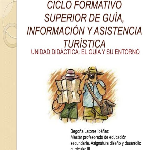 Cliclo formativo superior de guía, información y
