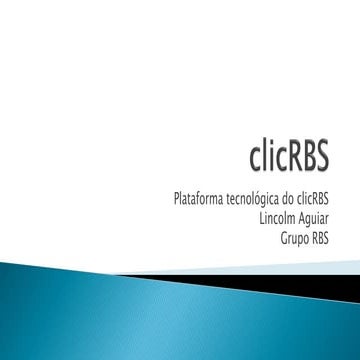 Plataforma Tecnológica do clicRBS