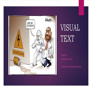 Cartoon Revisions and Advertisement Grade 10