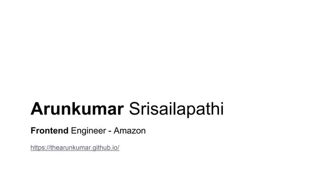 Client   Building Functional webapps.