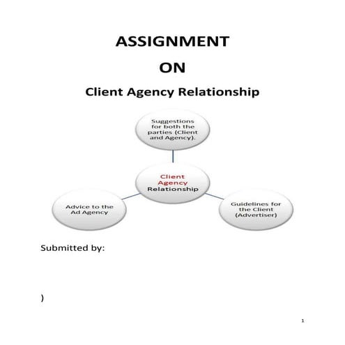 Client agency relationship