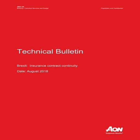 Client bulletin; Brexit