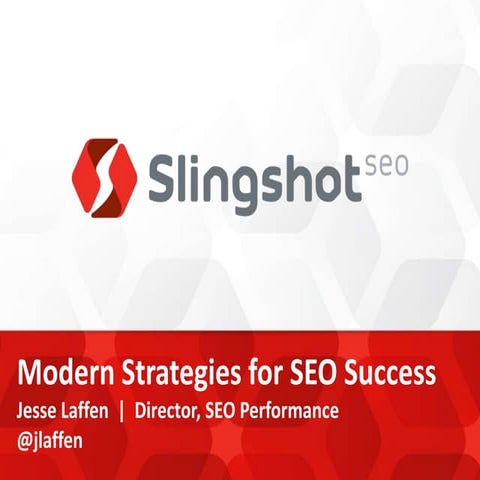 Slingshot SEO Client presentation Dec 21 2011