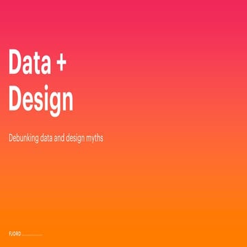 Fjord Equinox: data + design