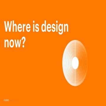 Fjord Equinox: where is design now?