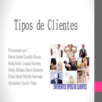 Clientes: Servicio al cliente Sena 2015