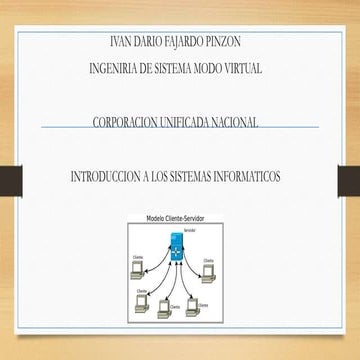 Modelo Cliente Servidor | PPTX