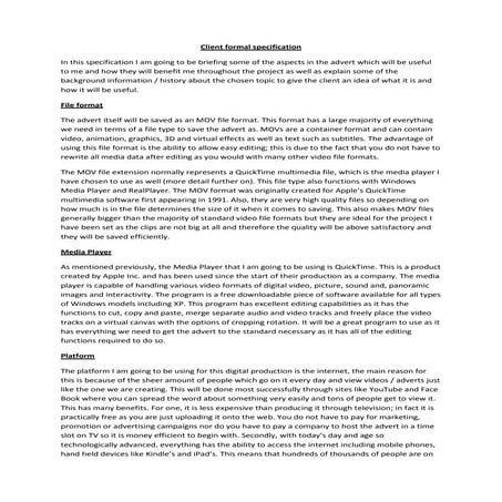 A4 task 1 - importing video clips | DOCX