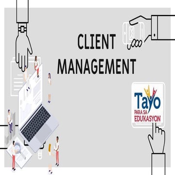 Client management