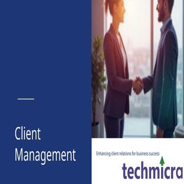 Enhancing Client Management and Team Collaboration for Business Success ...