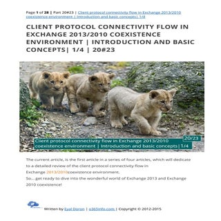 Client protocol connectivity flow i...