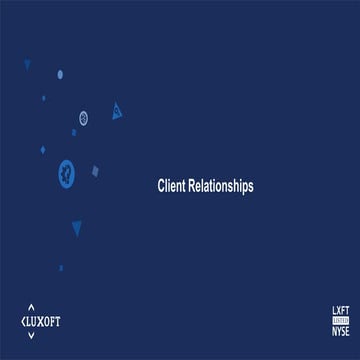Client relationship