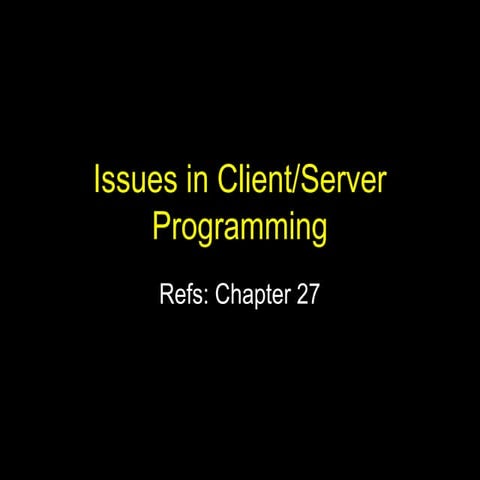 Client server | PPT
