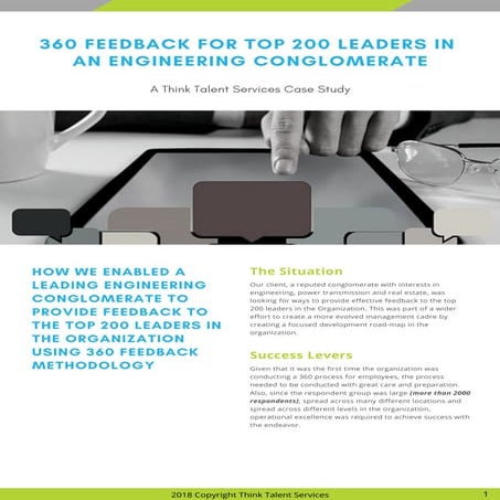 Client story - Think Talent Services - 360 Feedback