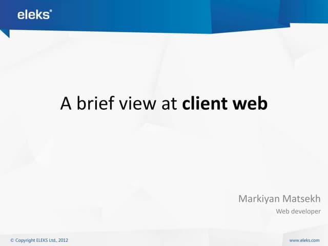 Client Web