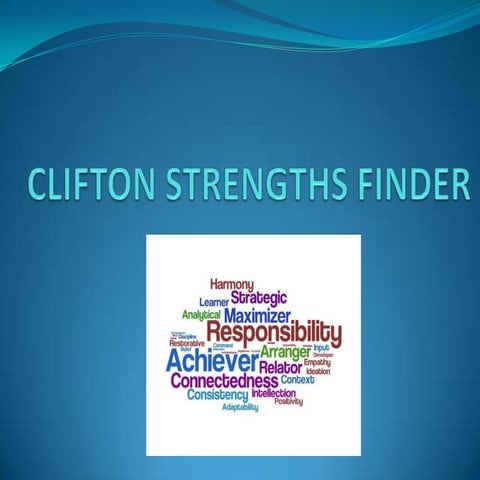 Clifton strengths finder