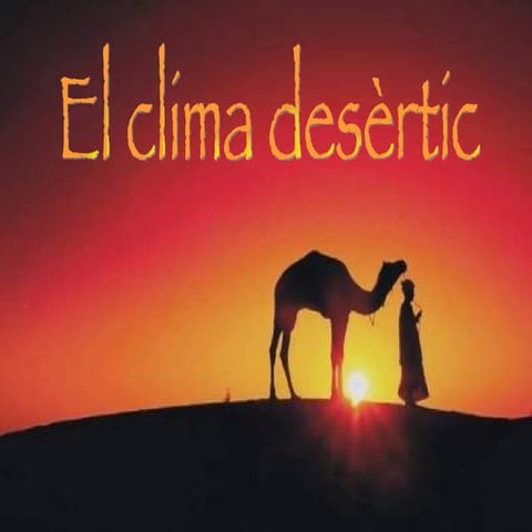 Clima desertic