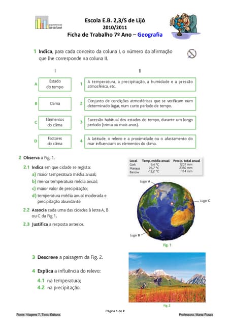 Clima factores ficha_trabalho