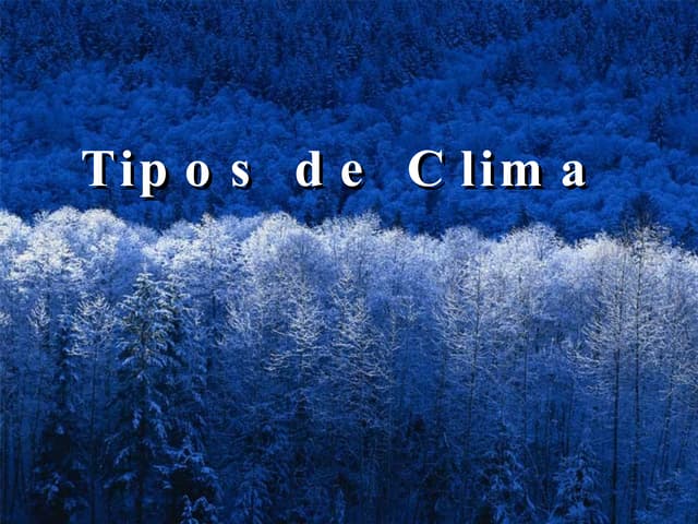 Climas