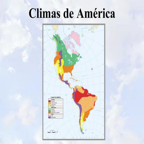 CLIMAS DE AMÉRICA.