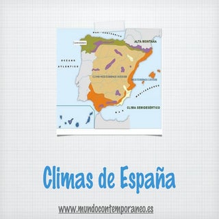 Climas y climogramas de España