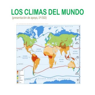 Climas del mundo 1º eso