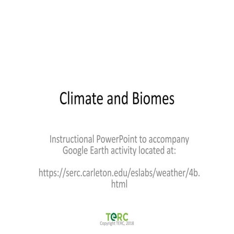 Climate and Biomes PPT 2