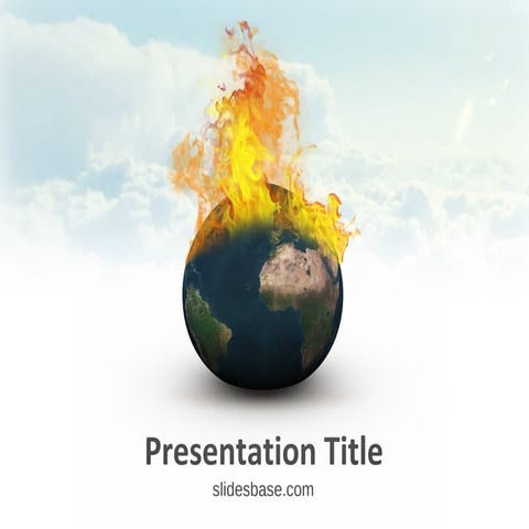 Global Warming PowerPoint Template | PPT