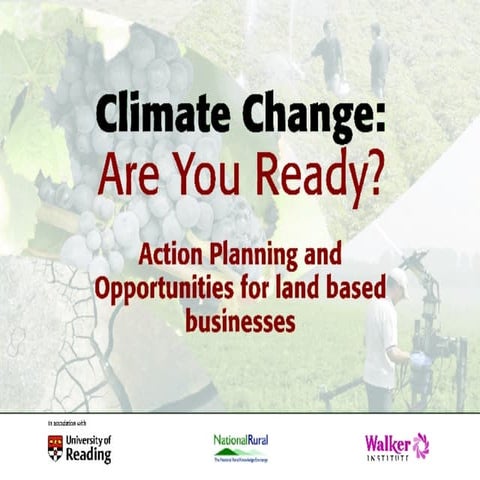 Climate Change 2007 AM slides