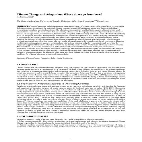 Climate Change and adaptation Ahmed sarah.doc