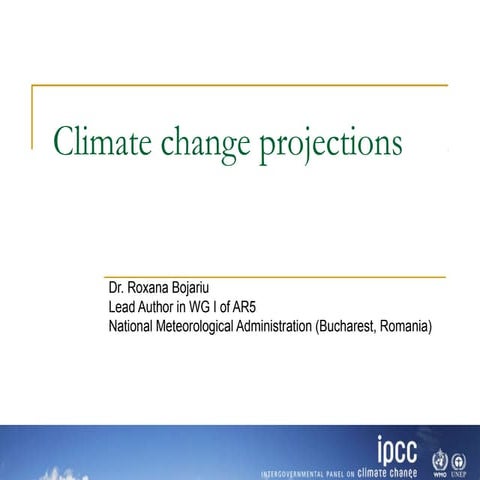 WGI: Climate Change Projection