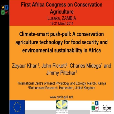 Climate smart push-pull a conservation agriculture technology for food ...