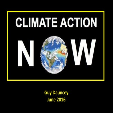 Climate Action Now 2016 | PPT