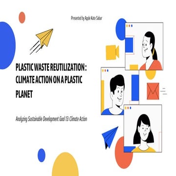 Plastic Bottles Reutilization: The DIY Recycling Towards Climate Action Analy...