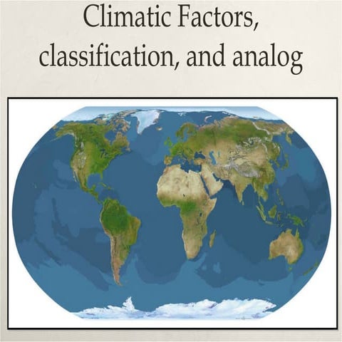Climate analog