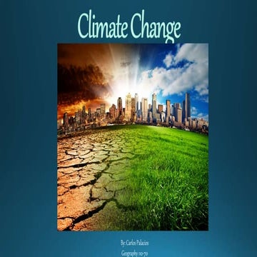 Climate change