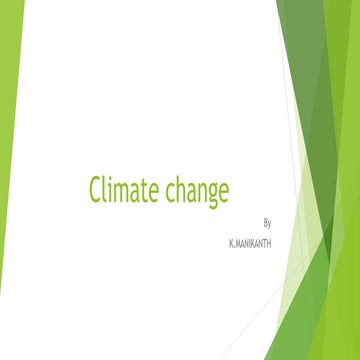 Climate change