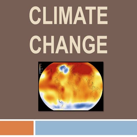 Climate Change (report) | PPTX