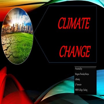 CLIMATE CHANGE CAUSE AND EFFECT.pptx