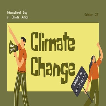 Climate change Presentation for students who need it | PPTX