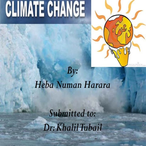 Climate change  