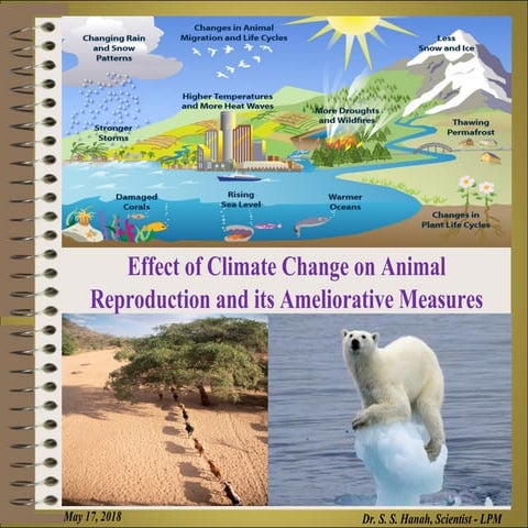 Impact of climate change on livestock reproduction and its ameliorative measures
